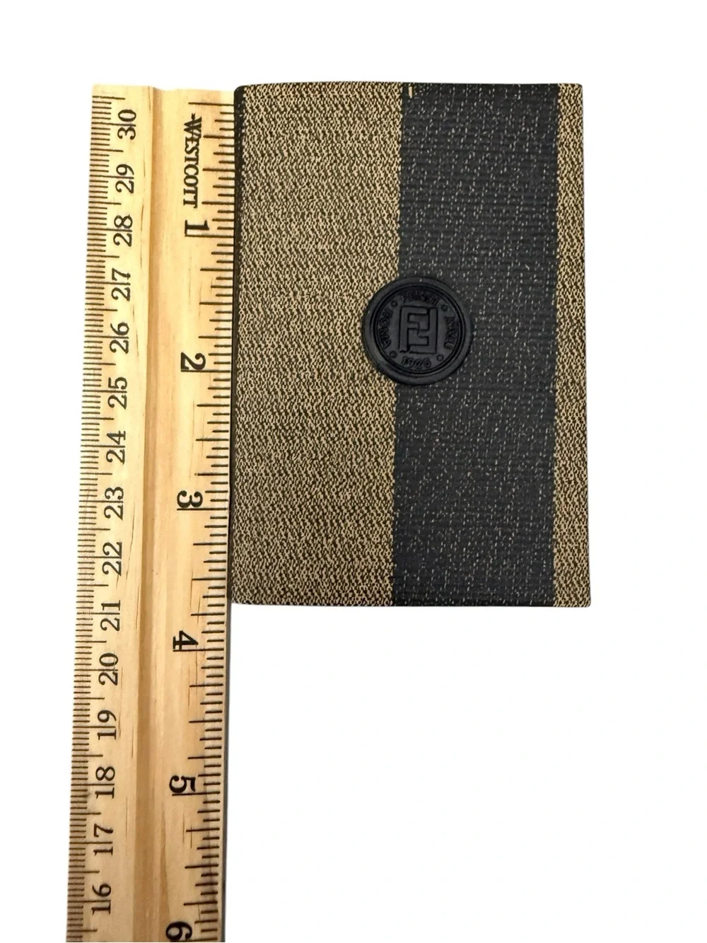 Rare VTG FENDI Pequin Stripe Address Book